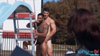 Why Not Bi –Bisexual Couple Boinks The Pool Boy– Matcha Fae, Malik D